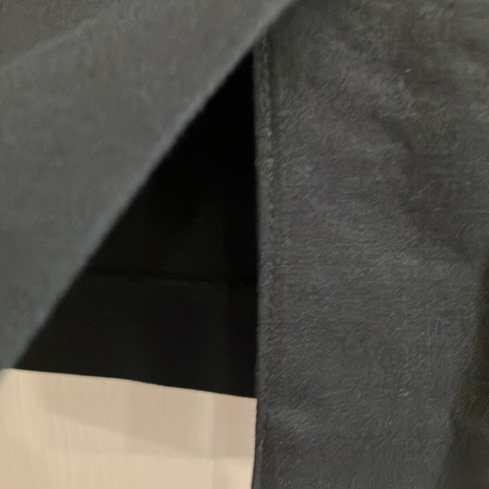 Banana Republic Black Pencil Mini Skirt with Slit - Picture 8 of 12